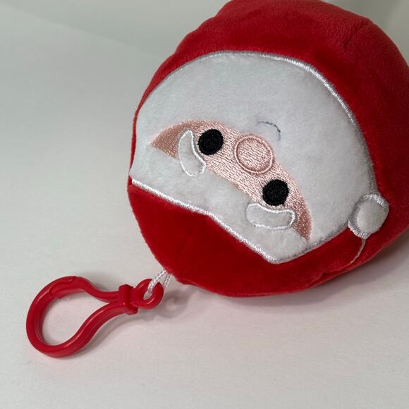 Squishmallows Christmas Santa and Elf Keychain 4.5" - Picture 4 of 8